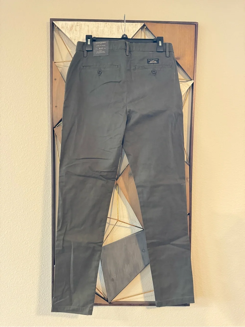 Banana Republic Olive Green Men's Chinos